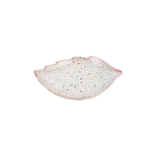 나뭇잎 앞접시(핑크)